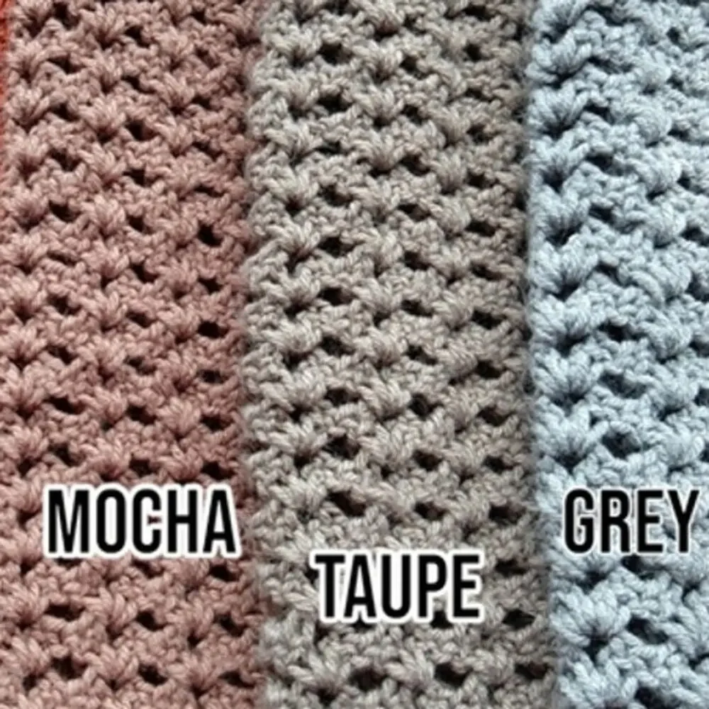 Taupe Leg Warmers OSFM crochet warm thick chunky over the knee dance premade